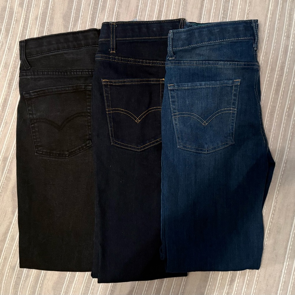 Boys Levi’s Denim Jeans Trio